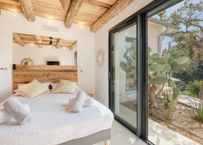 Climatisee Au Lavandou Avec Vue Avec Piscine Chauffee Le Lavandou